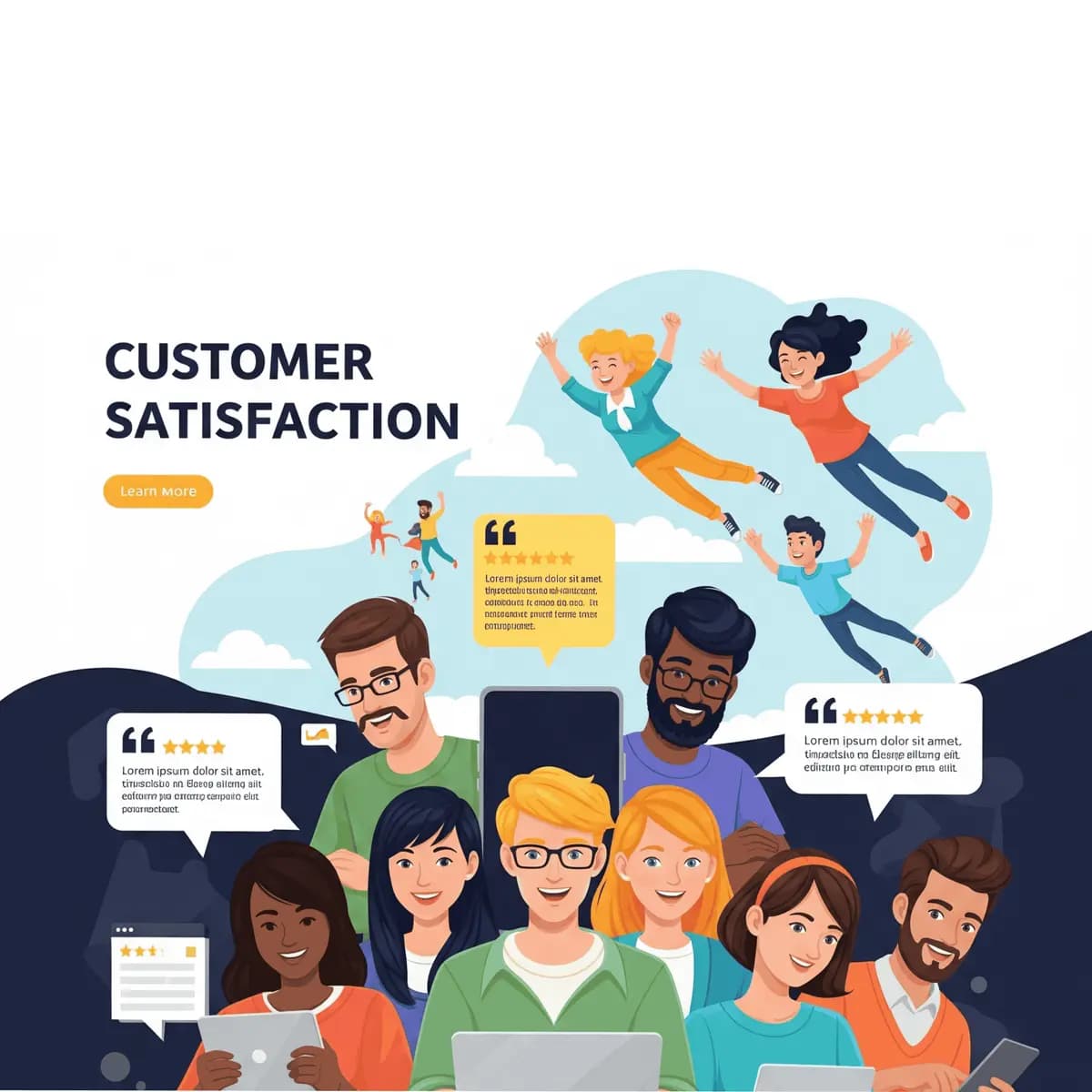 10 طرق فعالة لرفع رضا العملاء وتعزيز تجربتهم مع علامتك التجارية